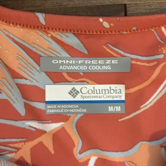 Columbia Orange Patterned Athletic Dress - Picture 3 of 6